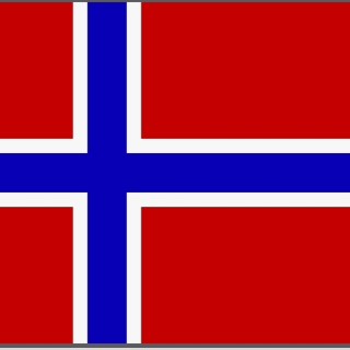 Norwegen Flagge