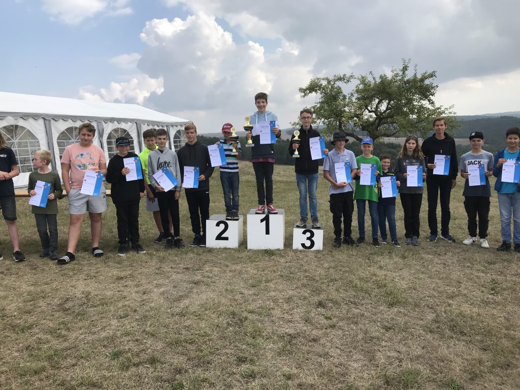Sieger Motorflug Junior Klasse