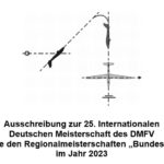 Regelwerk 2023: Ausschreibung / Flugprogramme & Co