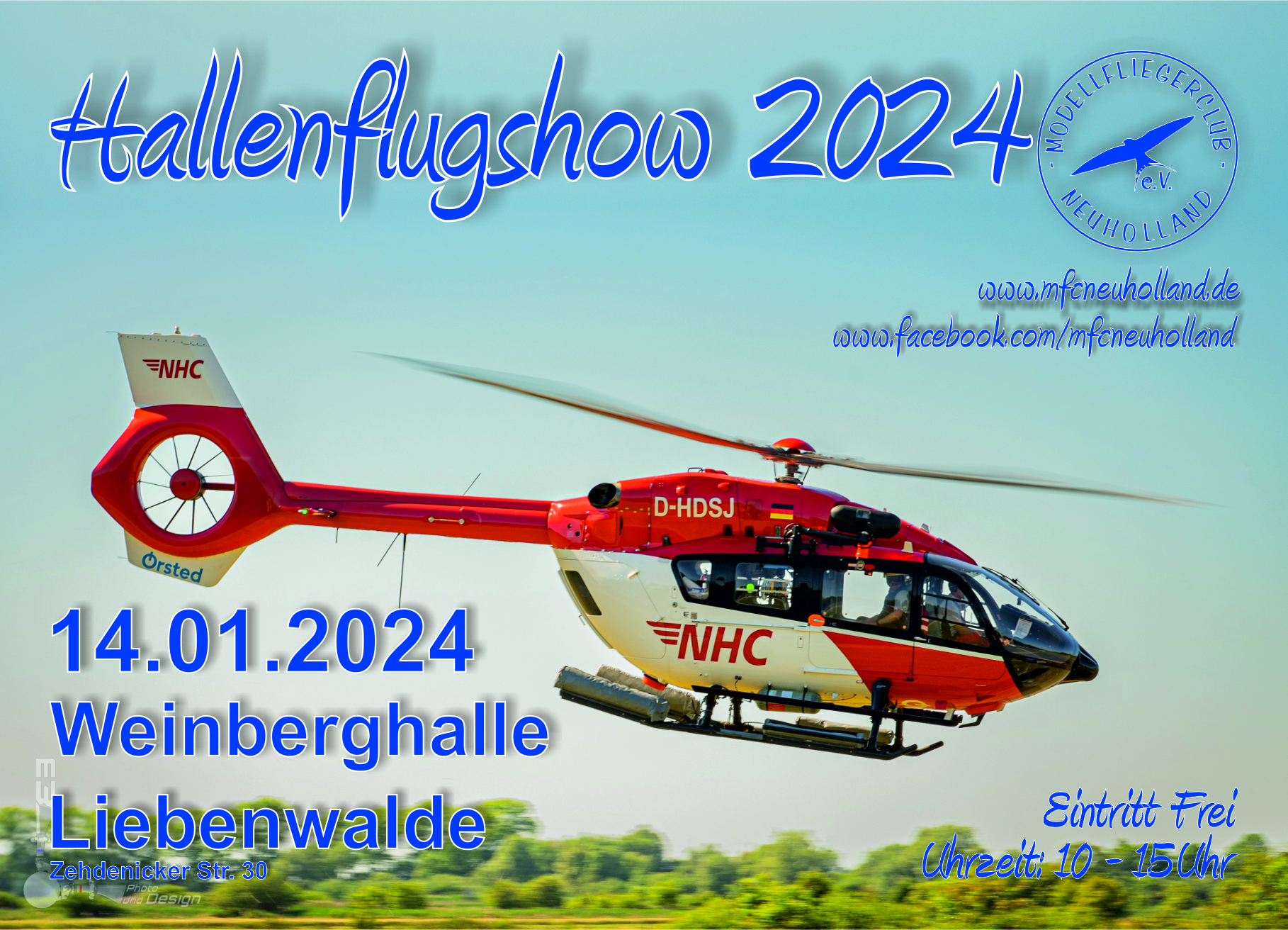Hallenflug 2024 Flyer Vorne