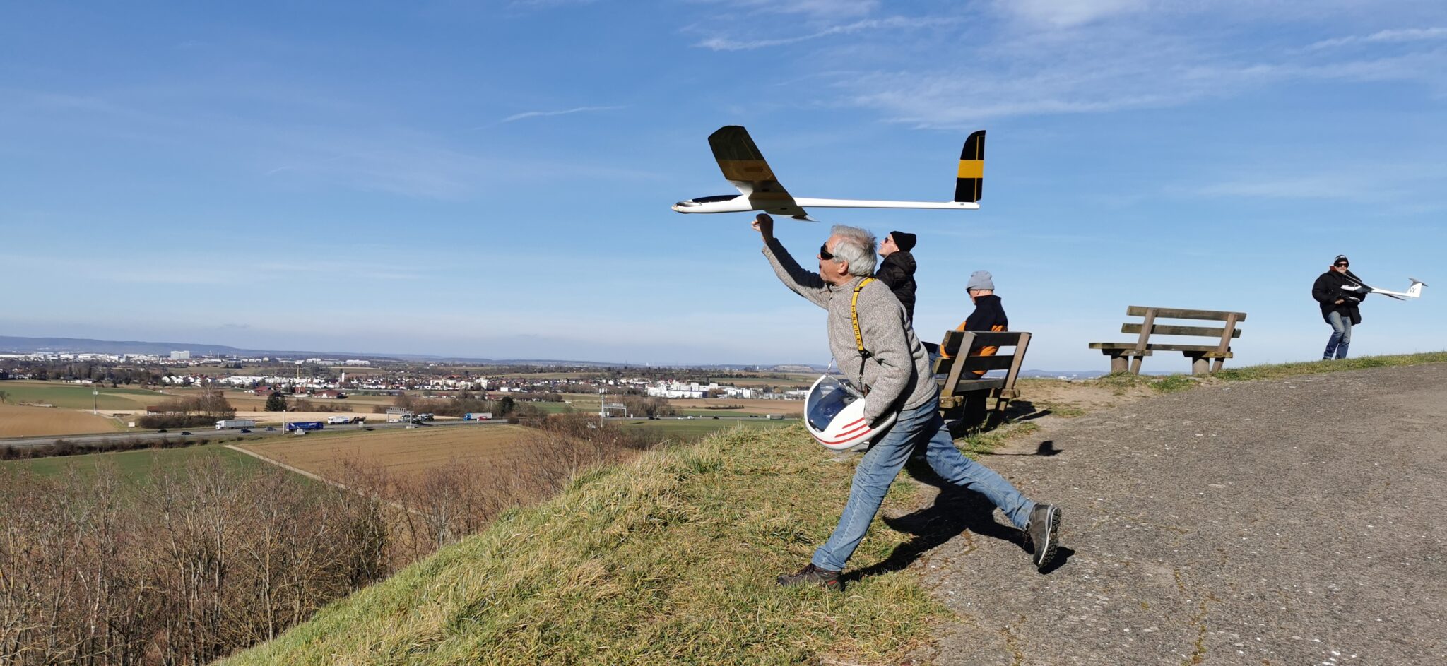 Freundschaftsfliegen am Grünen Heiner in Baden-Württemberg I