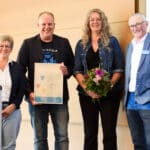 Gratulation an Pieter Visser