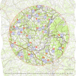 Temporäre Tieffluggebiete über NRW, Niedersachsen, Hessen, Sachsen-Anhalt und Thüringen