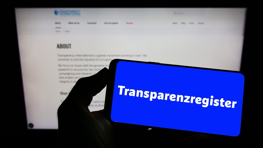 Transparenzregister2 Transparenzregister2