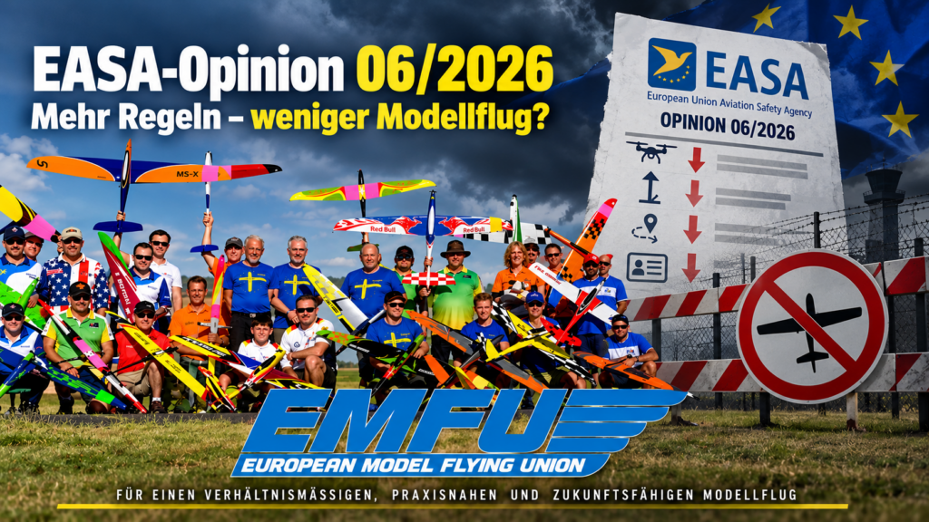 EASA Regeln Weniger Modellflug