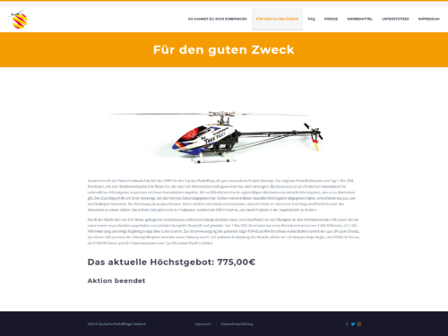 Heli Versteigerung